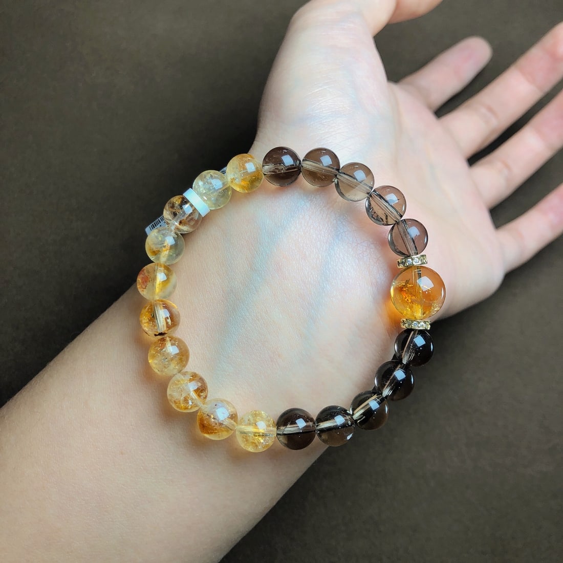 An Exquisite Crystal Obsidian Bracelets - 7