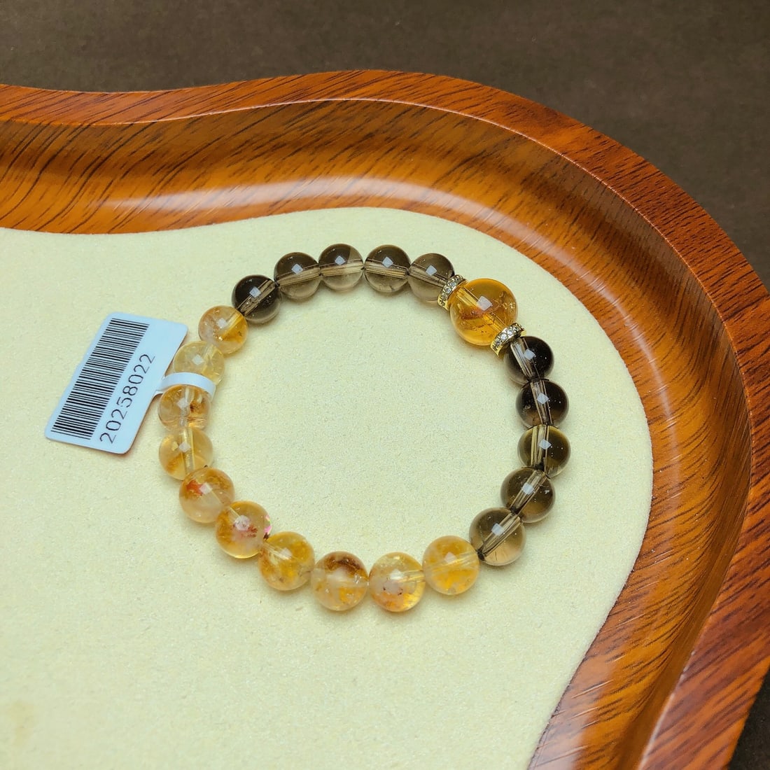 An Exquisite Crystal Obsidian Bracelets - 8
