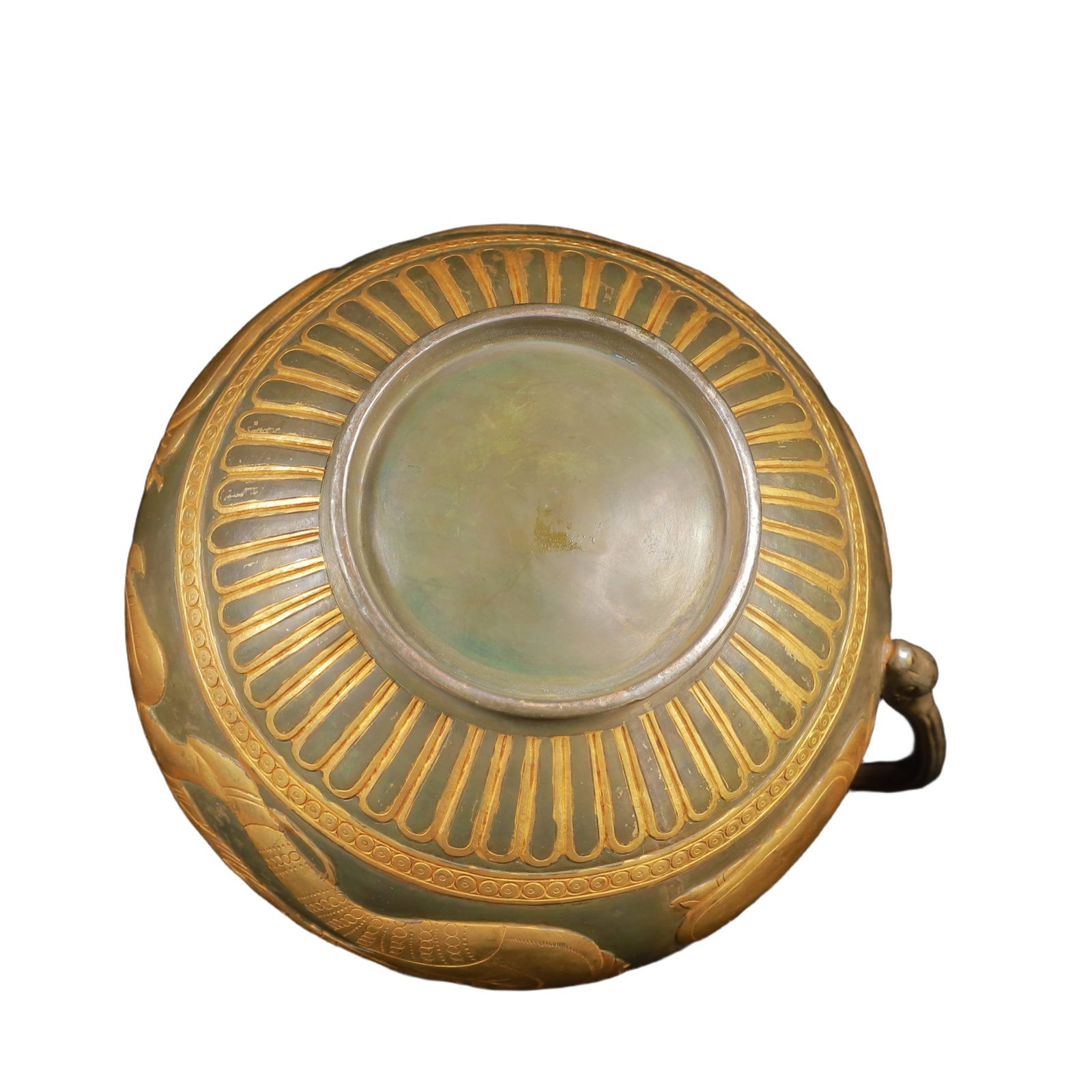 An Exquisite Gilt Silver Figure Pattern Ewer - 10