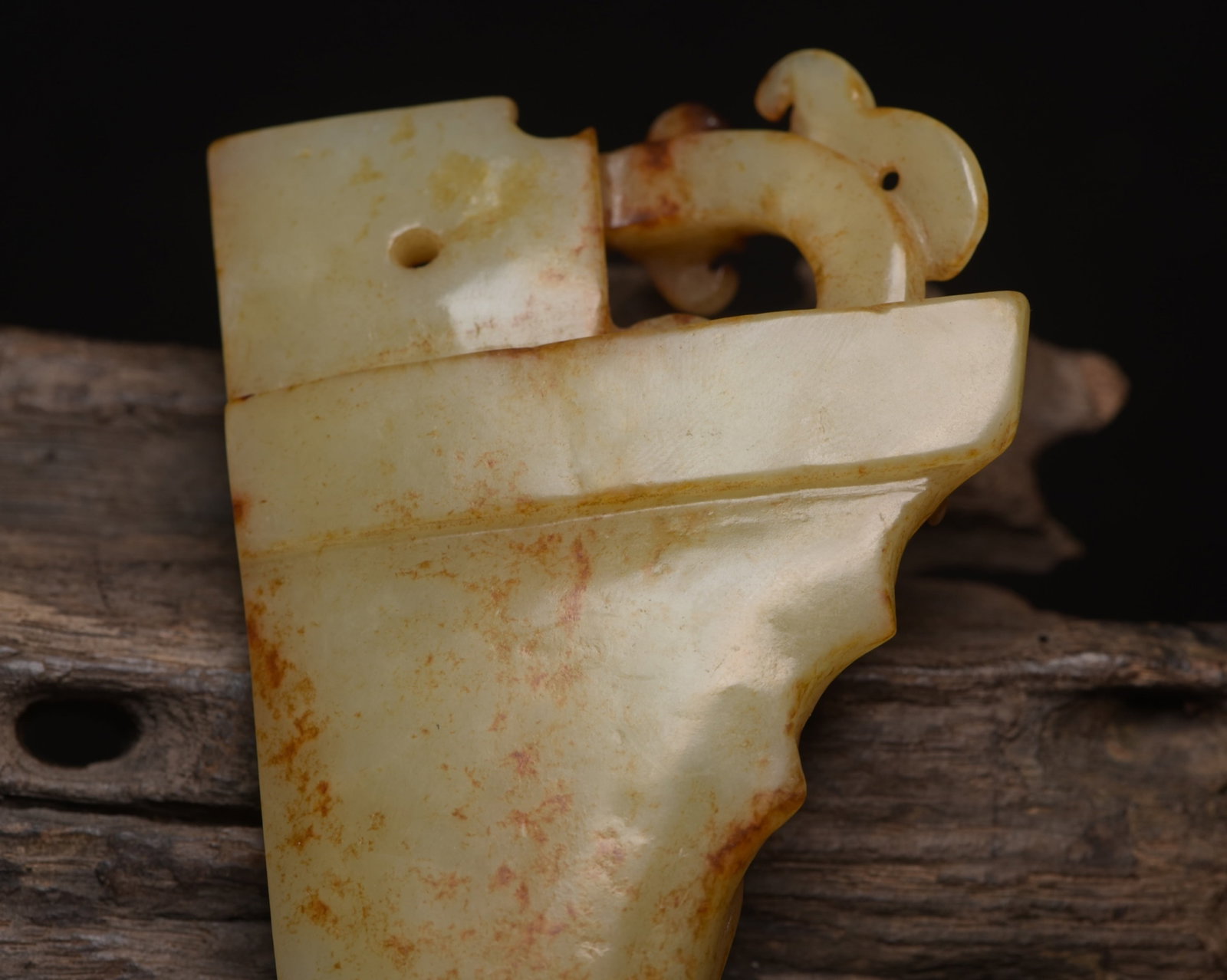 An Exquisite White Jade Dragon Pattern Sword - 8