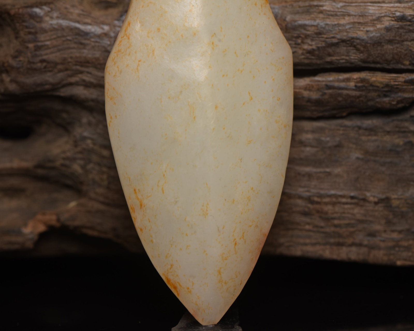 An Exquisite White Jade Dragon Pattern Sword - 7