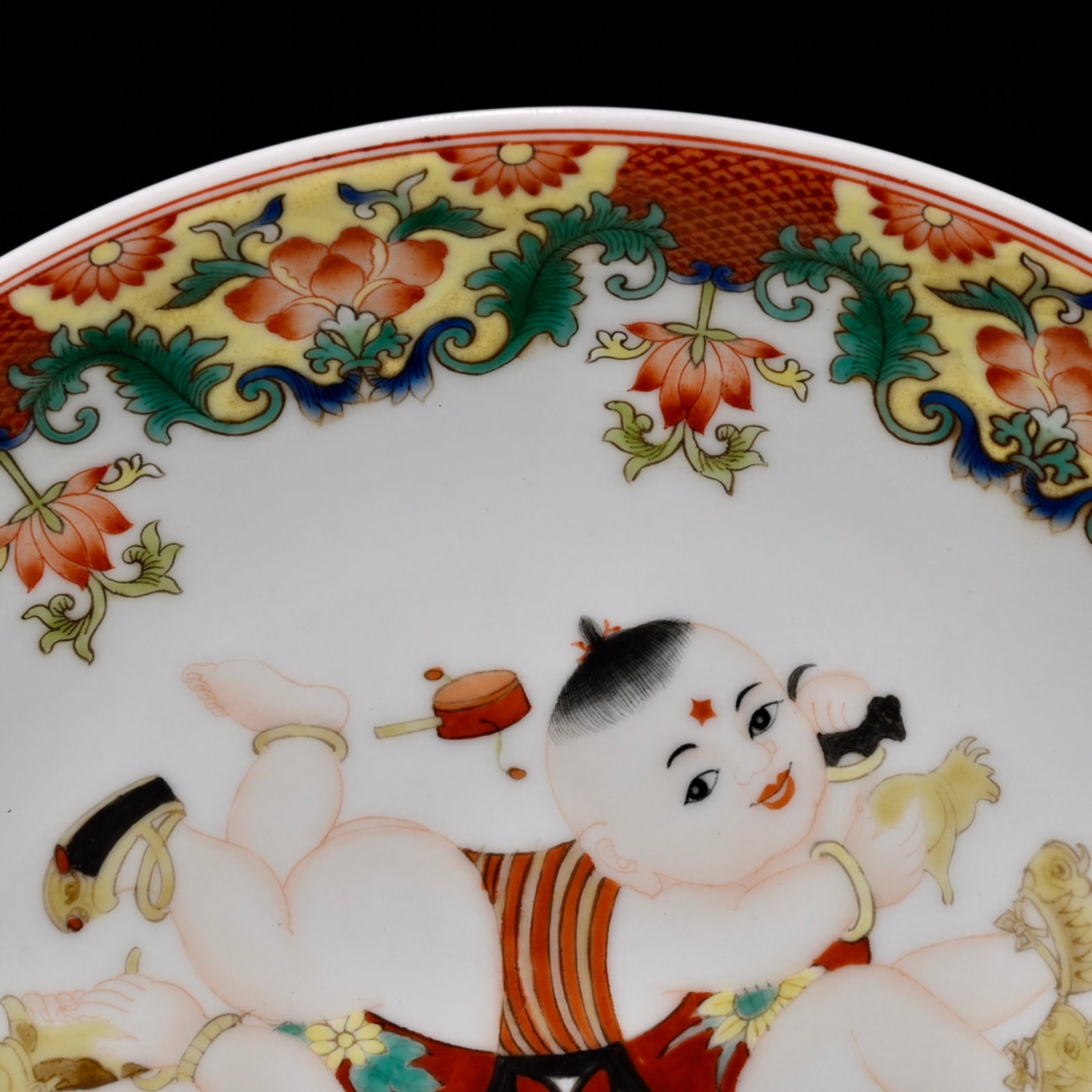 An Exquisite Enamel Figure Pattern Plate - 3