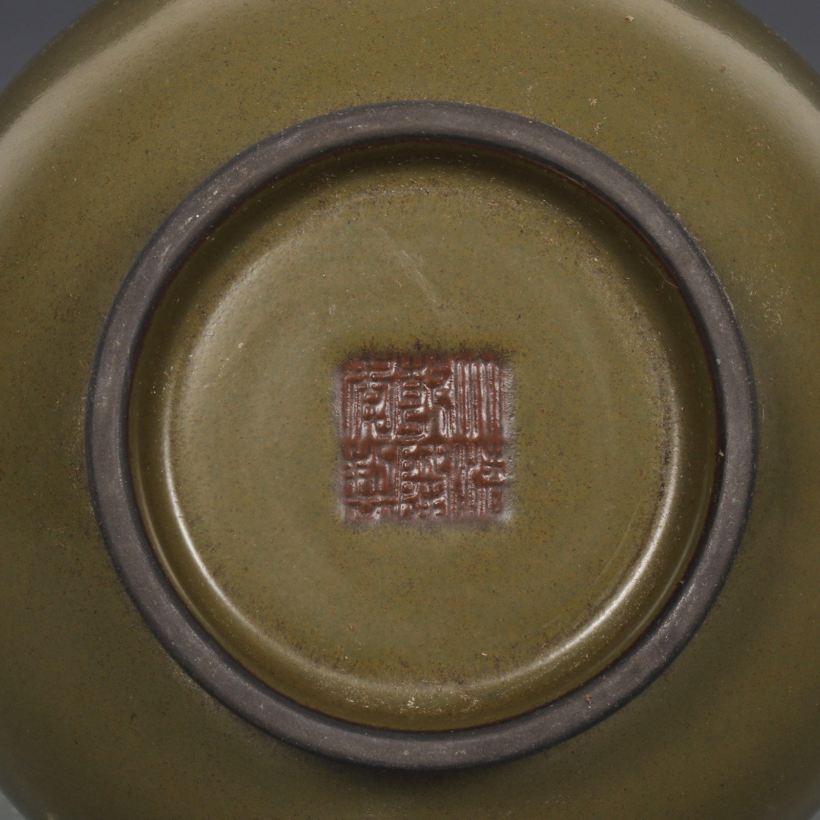 An Exquisite Teadust Glazed Double-Ears Vase - 9