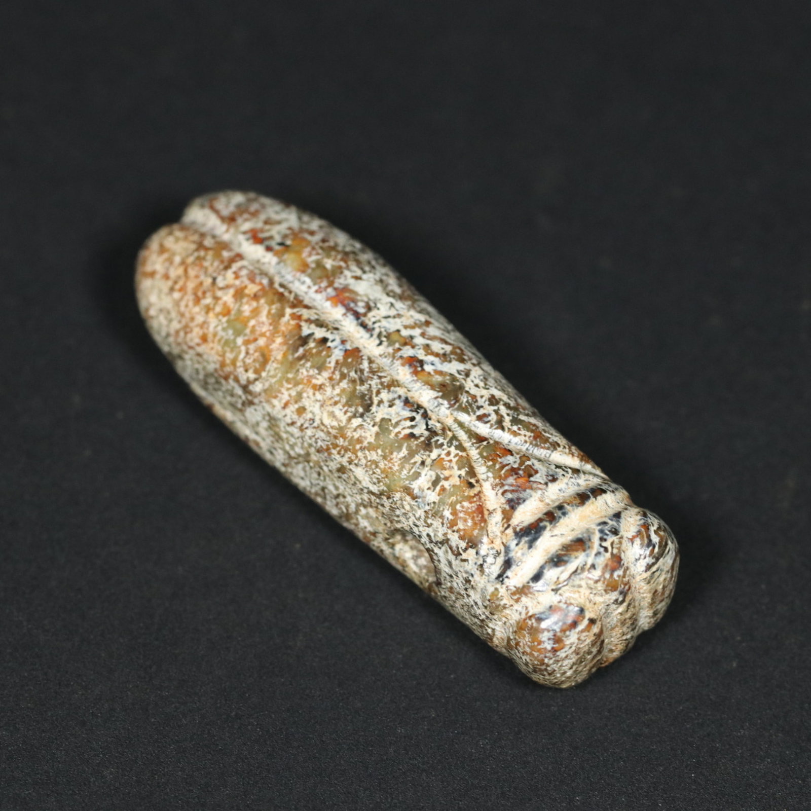 An Exquisite Archaic Jade Cicada Pendant: An Exquisite Archaic Jade Cicada Pendant,Ancient Time,China,Size:2.7inx0.8inx0.8in,Weight:60.3g 高古玉蝉挂件,中国远古时期
