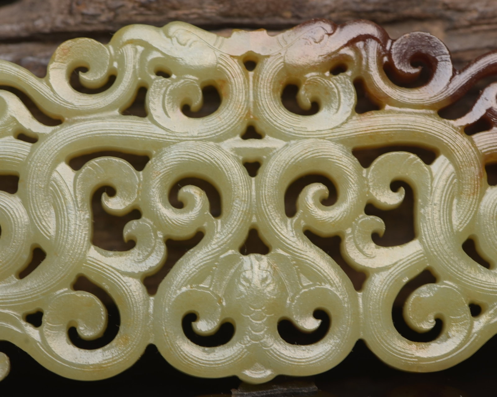 An Exquisite White Jade Phoenix Pattern Pendant - 5