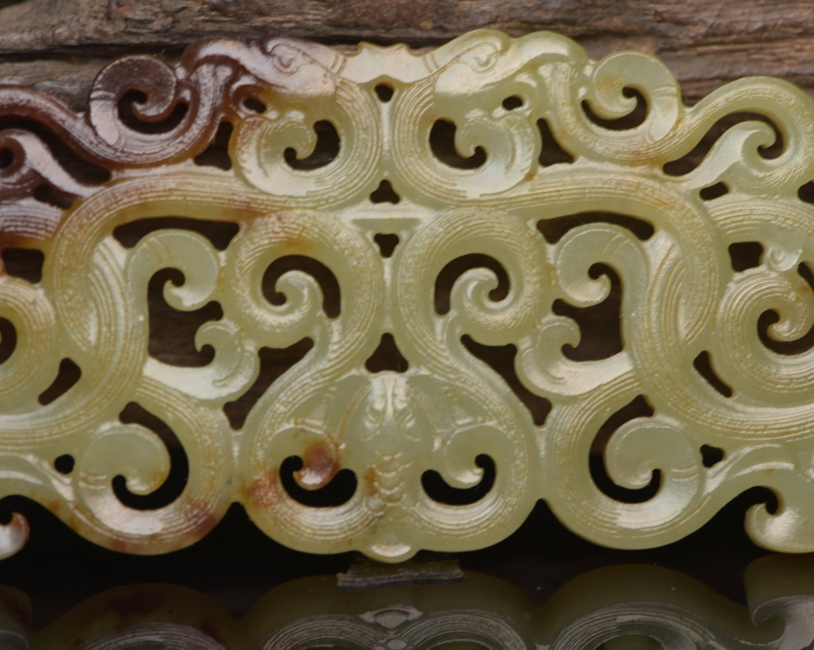 An Exquisite White Jade Phoenix Pattern Pendant - 8