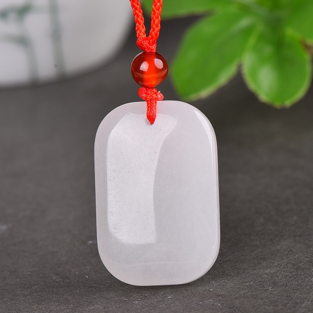 An Exquisite White Jade Fish Pattern Pendant - 3