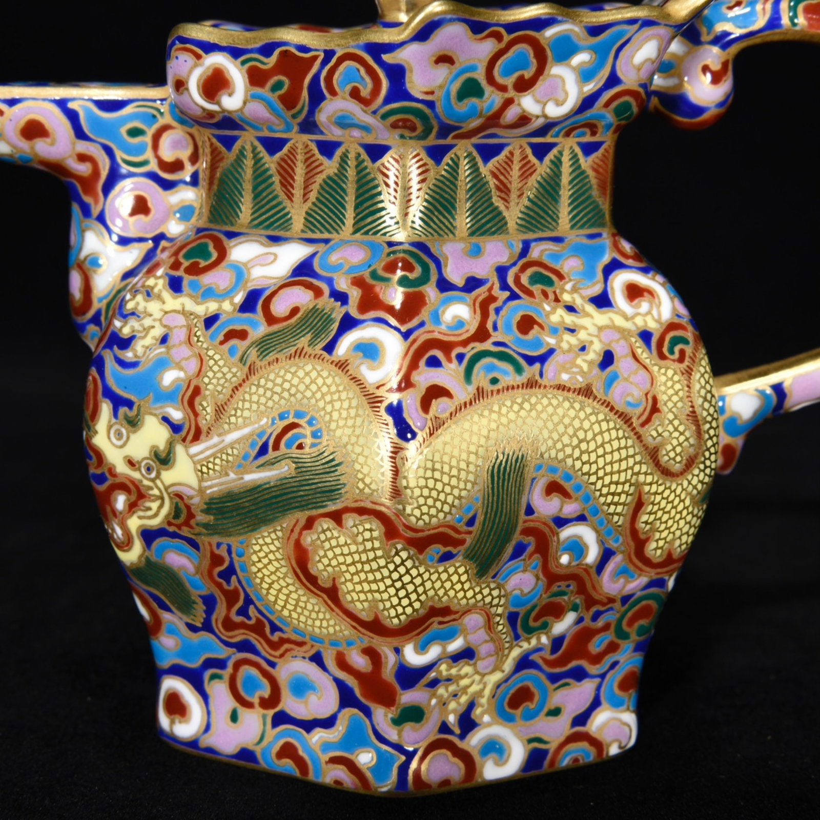 An Exquisite Enamel Dragon Pattern Pot - 6