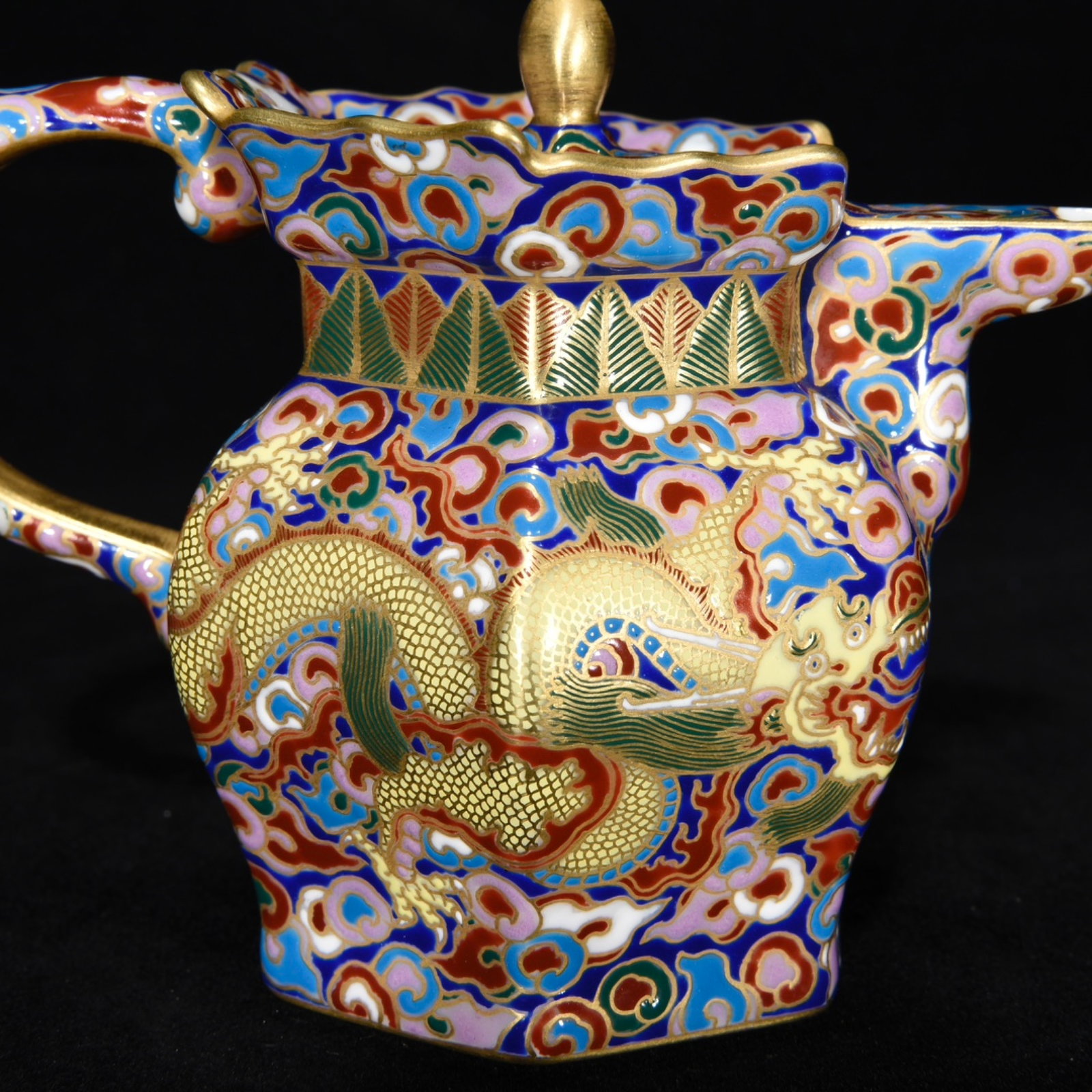 An Exquisite Enamel Dragon Pattern Pot - 7