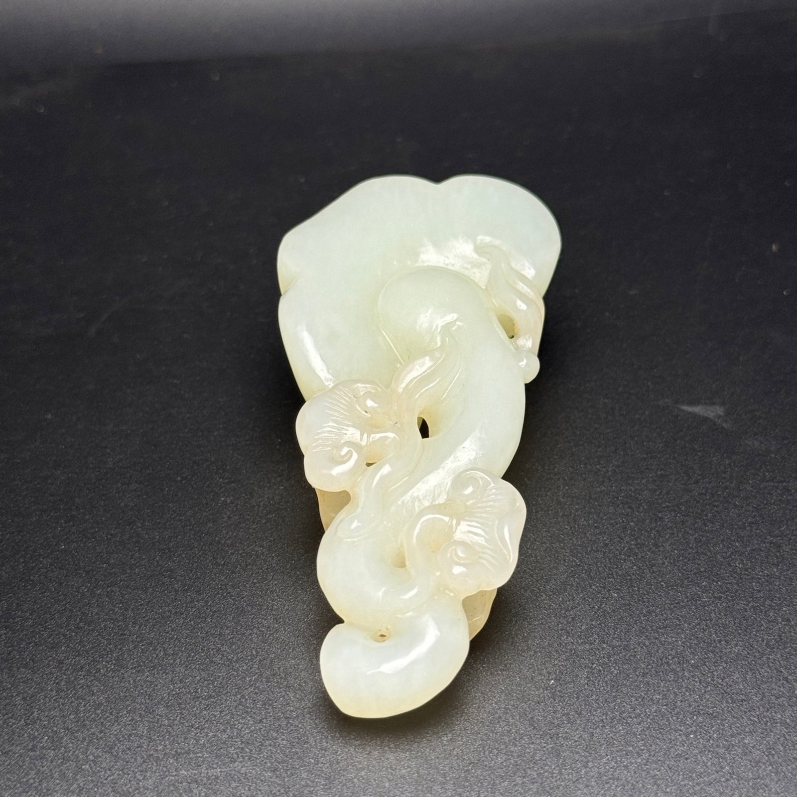 An Exquisite White Jade Ganoderma lucidum Pattern Ruyi - 6