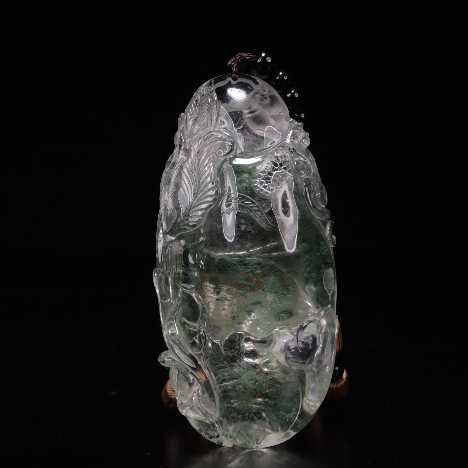 An Exquisite Crystal Figure Pattern Pendant - 11
