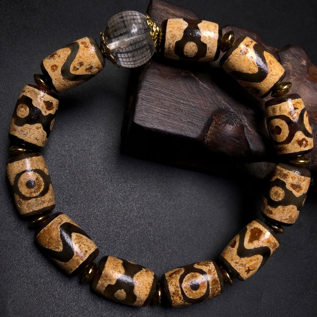 A Precious Dzi Bead Bracelets - 4