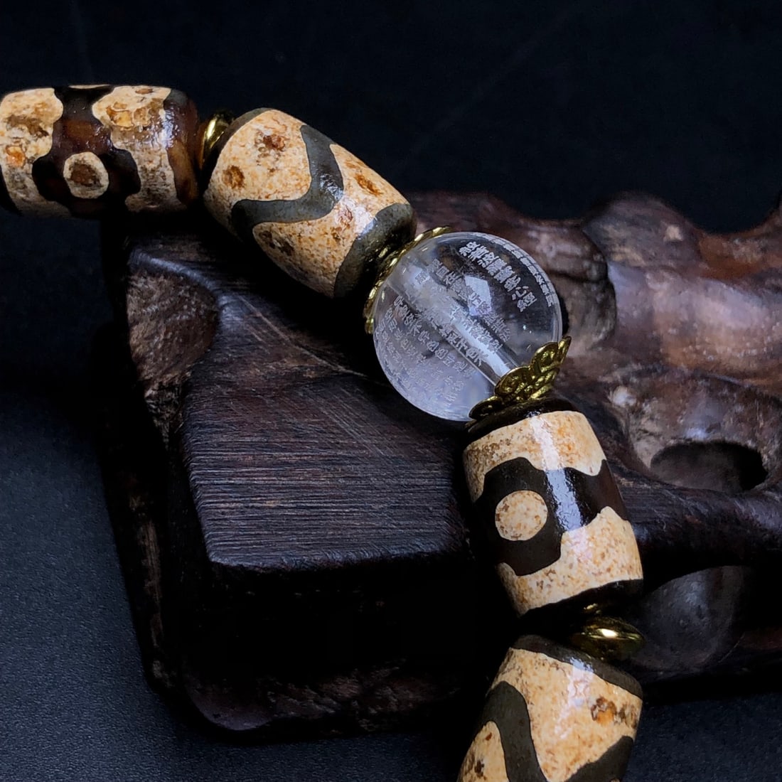 A Precious Dzi Bead Bracelets - 7