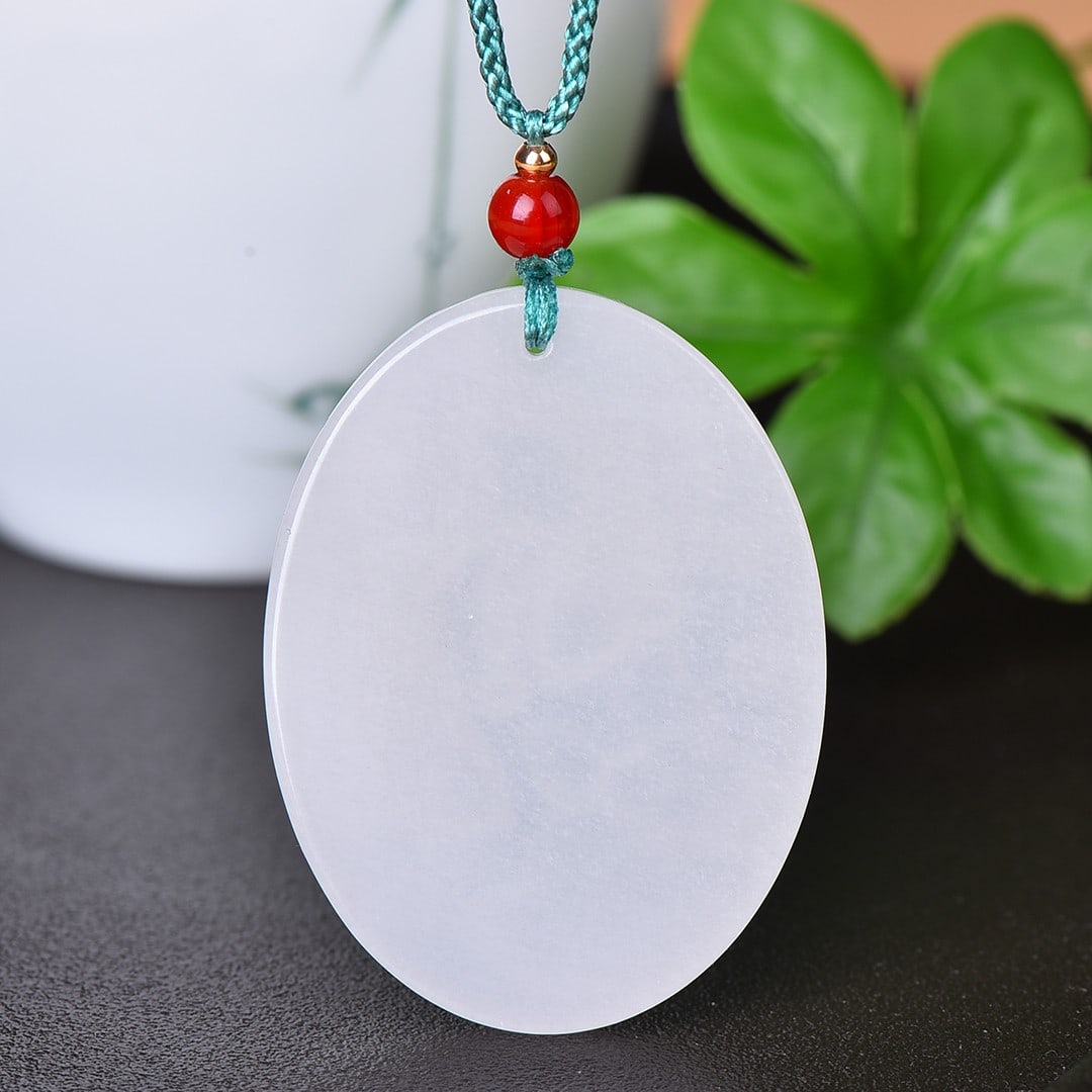 An Exquisite White Jade Fish Pattern Pendant - 6