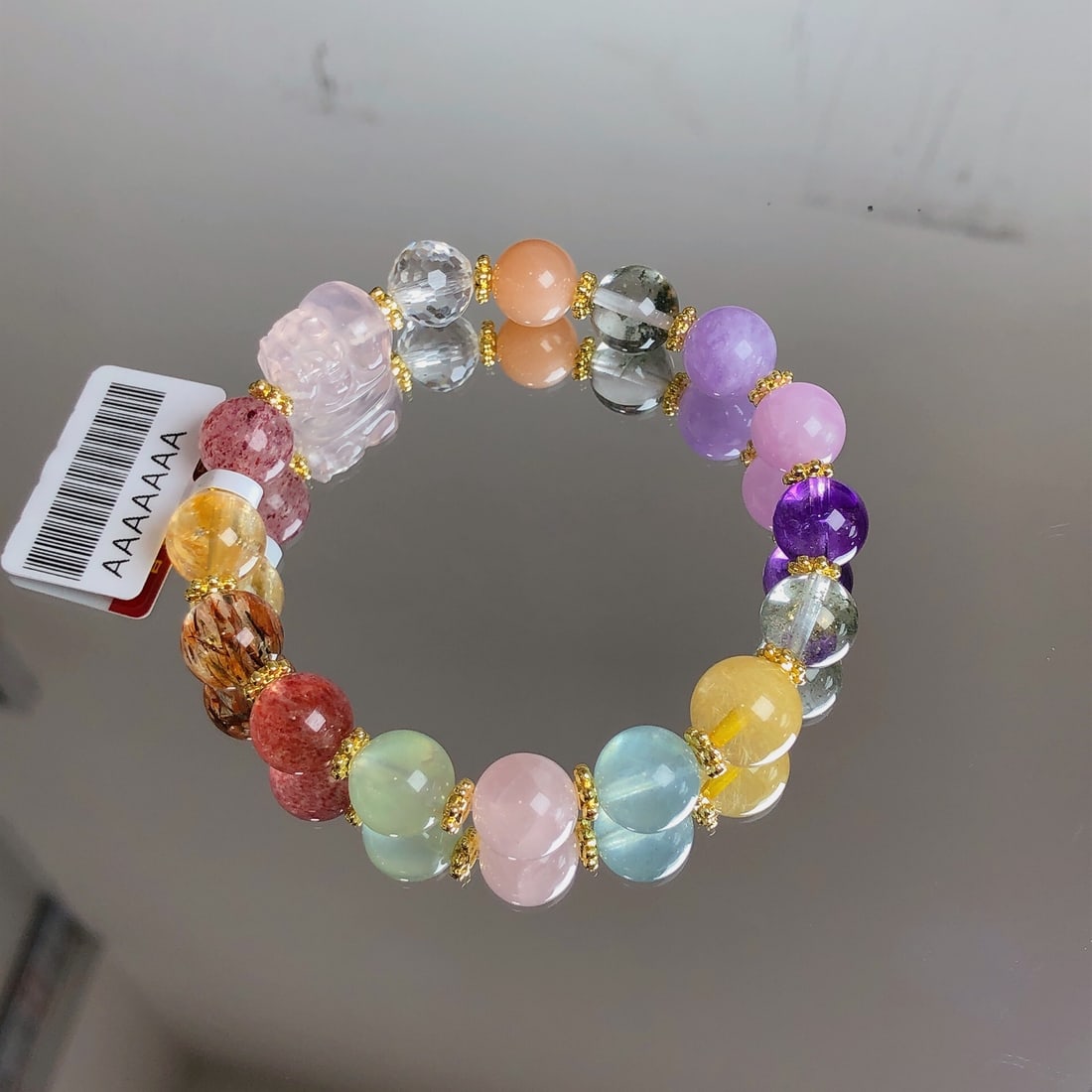 An Exquisite Multi-Gem Bracelets - 8