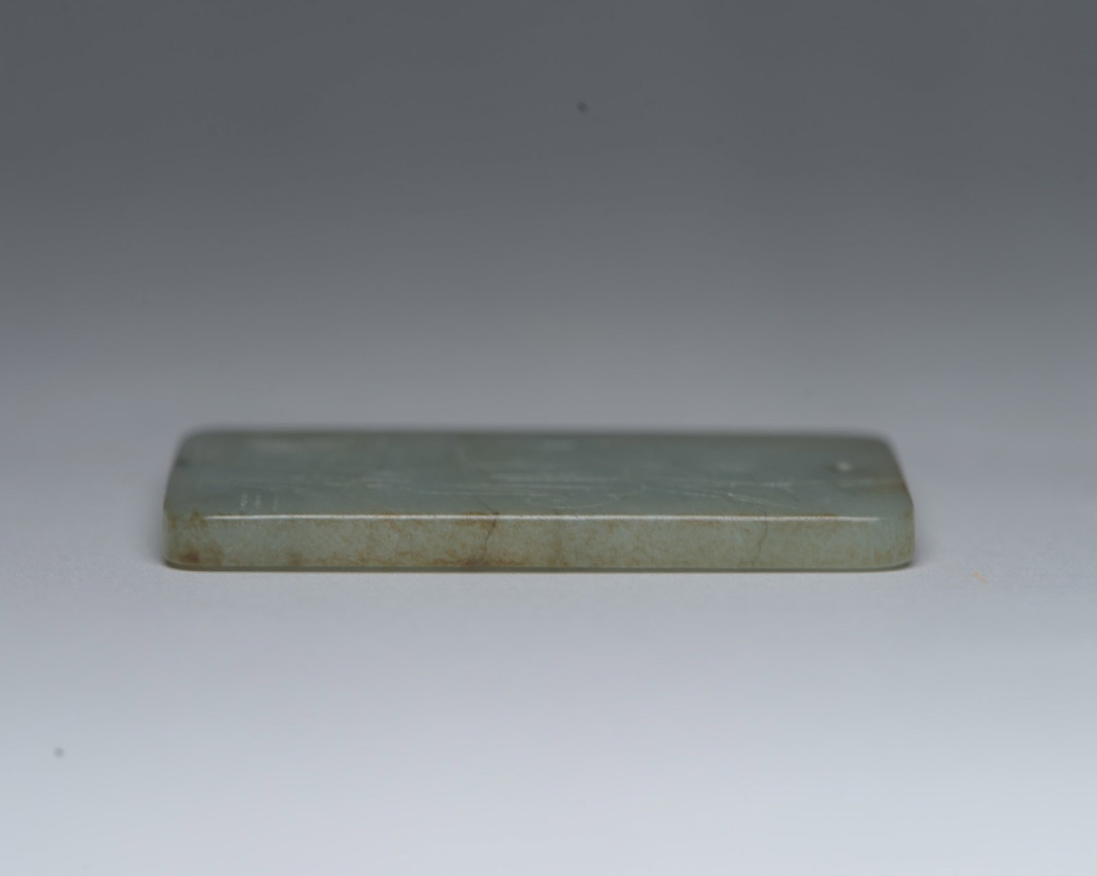 An Exquisite Jadeite Flower Pattern Pendant - 4