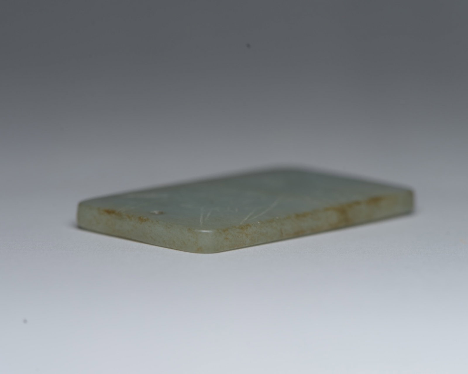 An Exquisite Jadeite Flower Pattern Pendant - 5