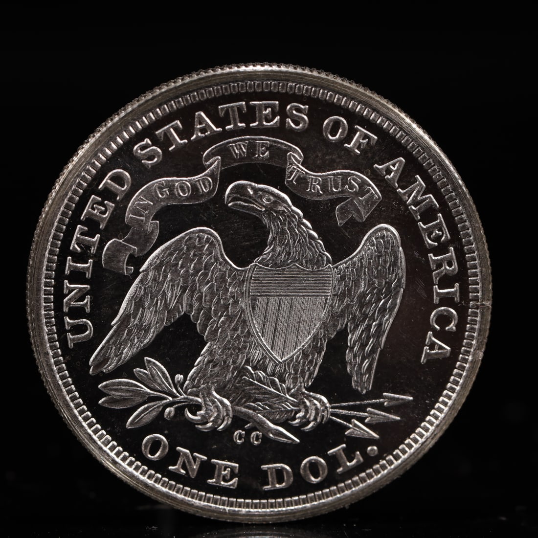 USA One Dollar 1870 Coin - 2