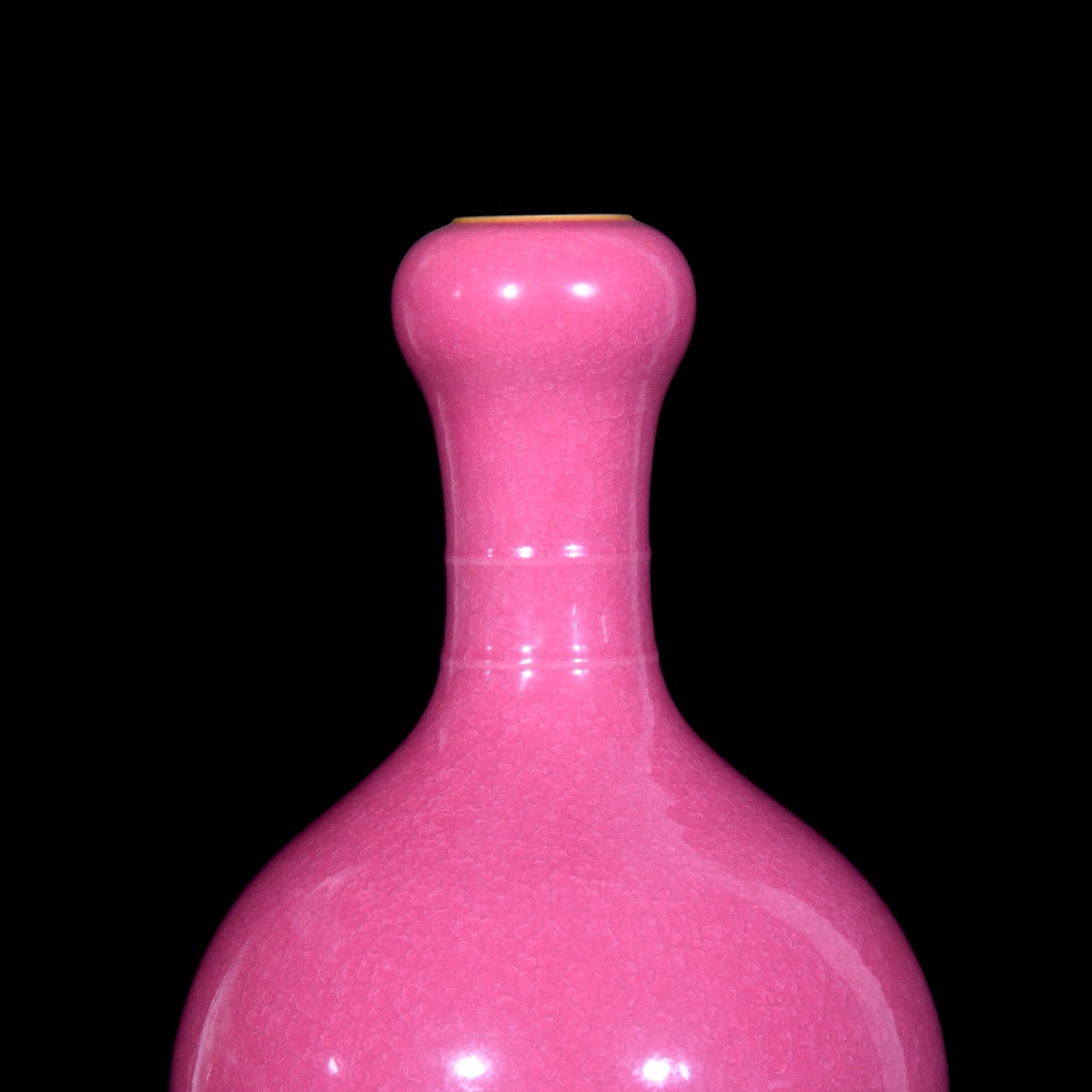 A Rare Ruby Red Glazed Vase - 2
