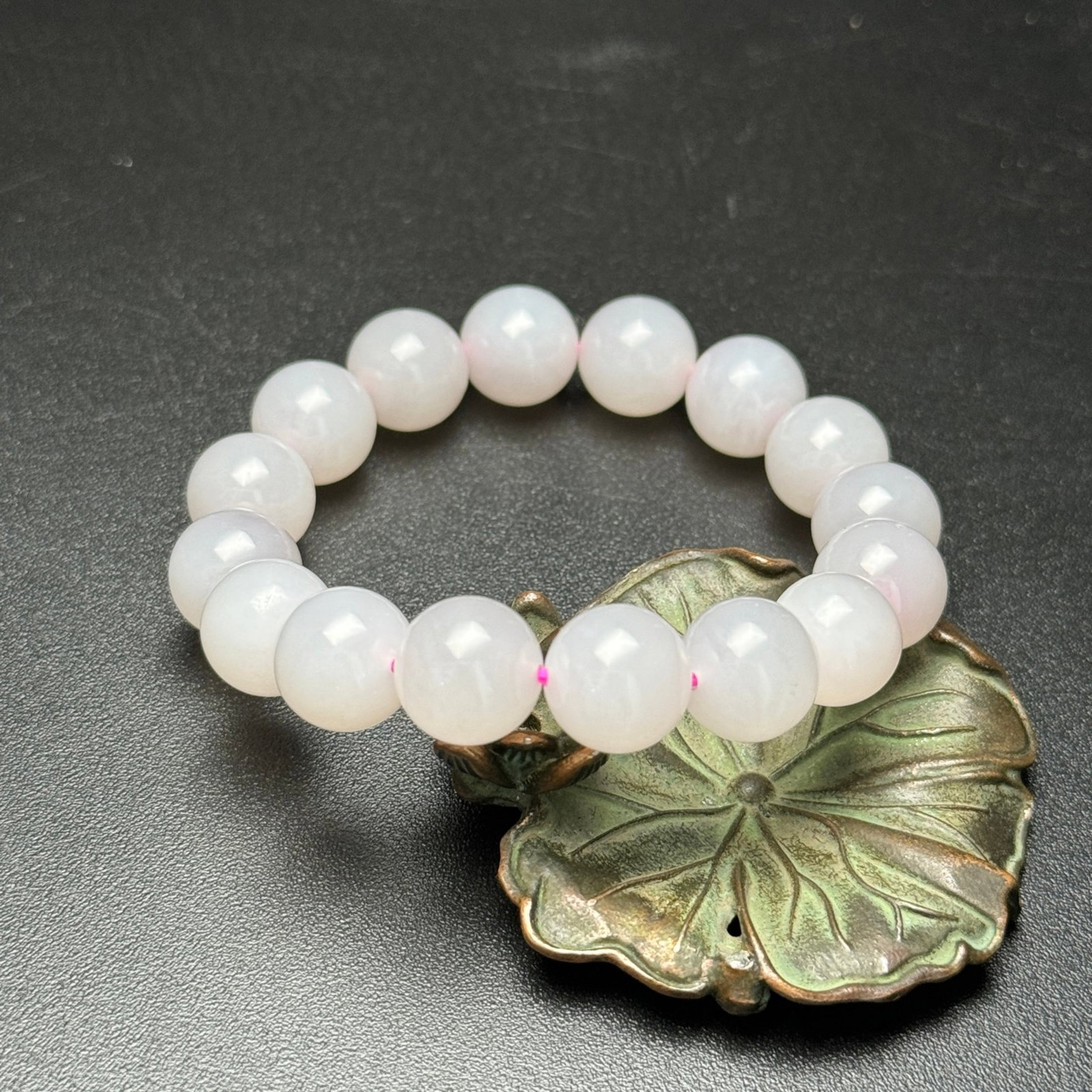 An Exquisite White Jade Bracelets - 5
