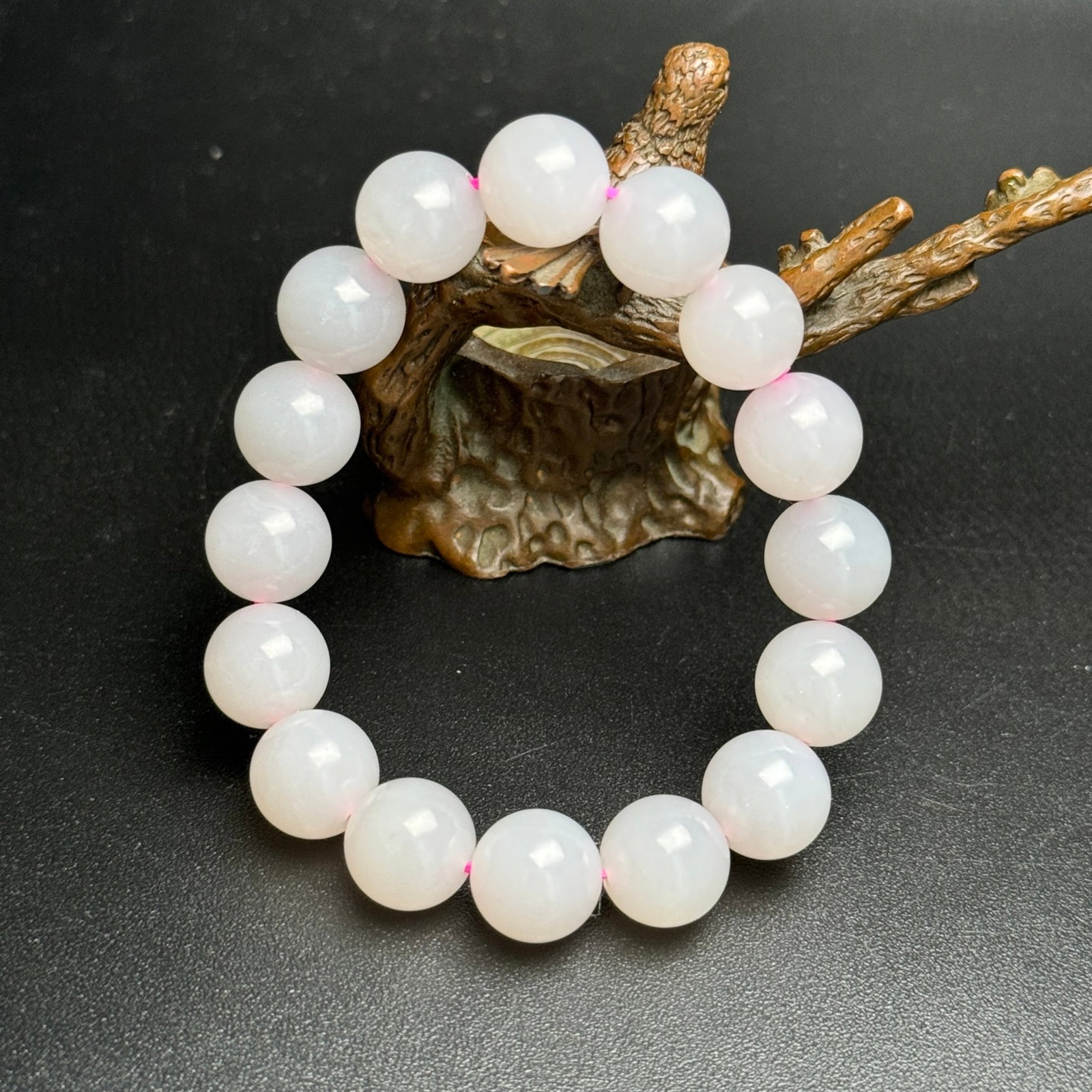 An Exquisite White Jade Bracelets - 7