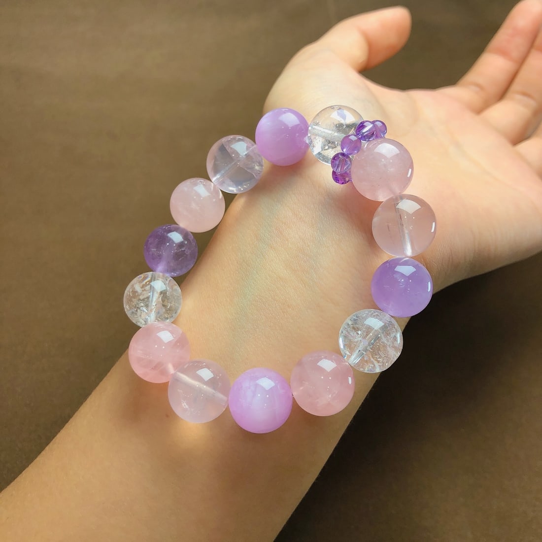 An Exquisite Crystal Kunzite Bracelets - 3