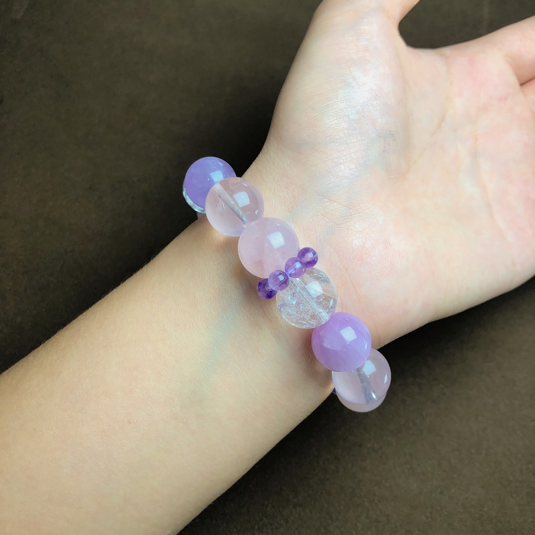 An Exquisite Crystal Kunzite Bracelets - 5