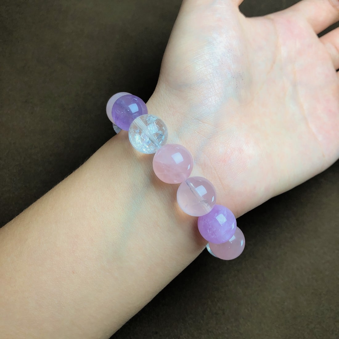 An Exquisite Crystal Kunzite Bracelets - 6