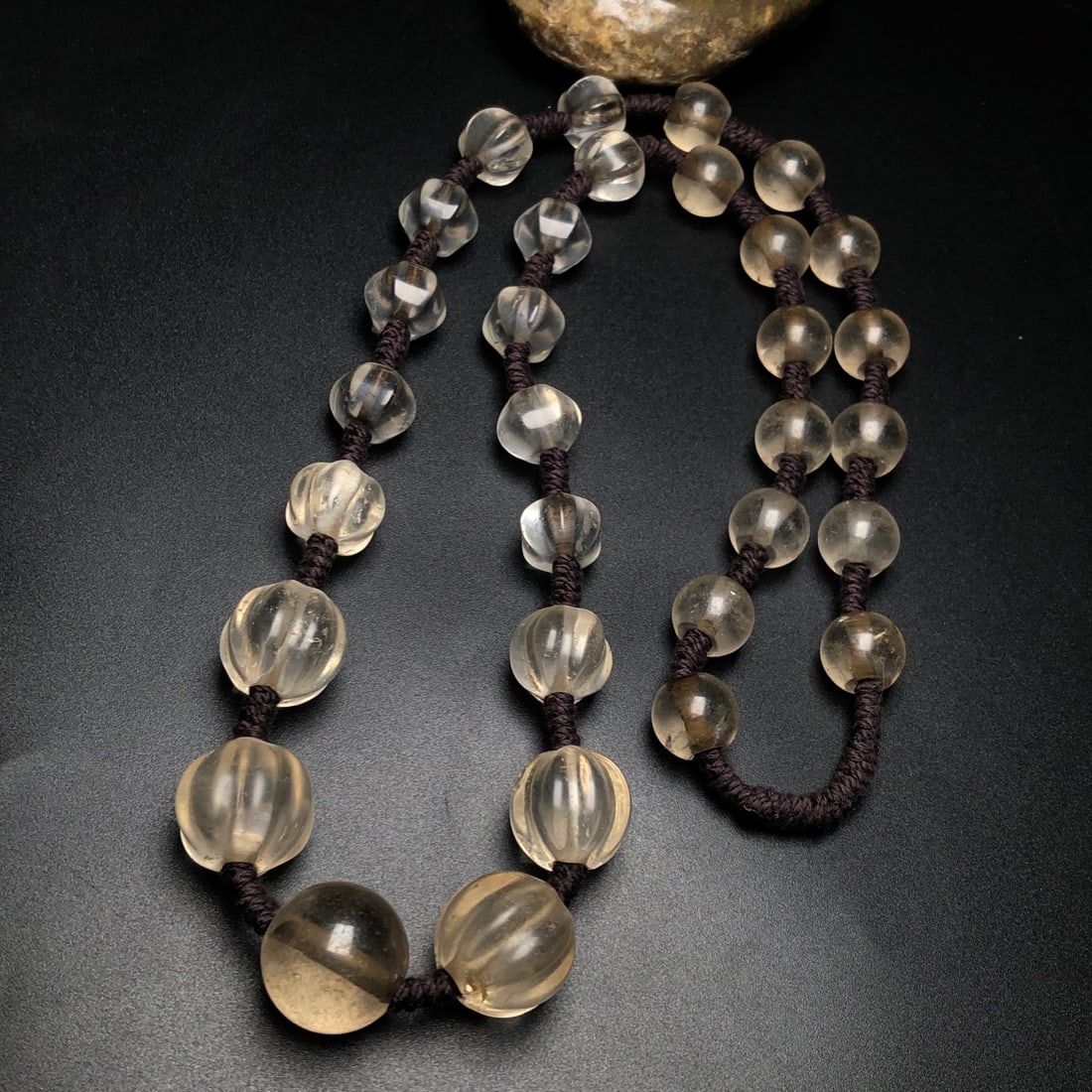 A Precious Crystal Necklace: A Precious Crystal Necklace,Size:19mm 水晶项链