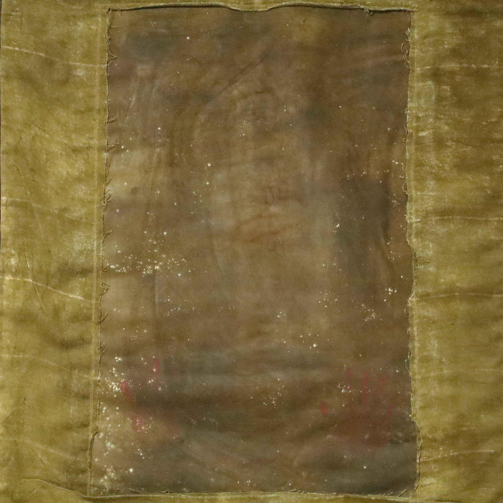 A Rare Brocade Painted Color Statue of Dakini Tangka - 10