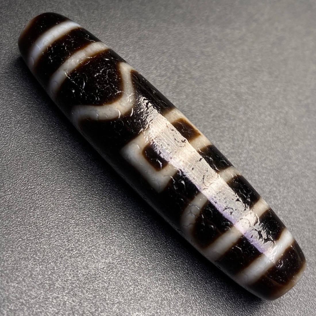 An Exquisite Dzi Bead Pendant - 5