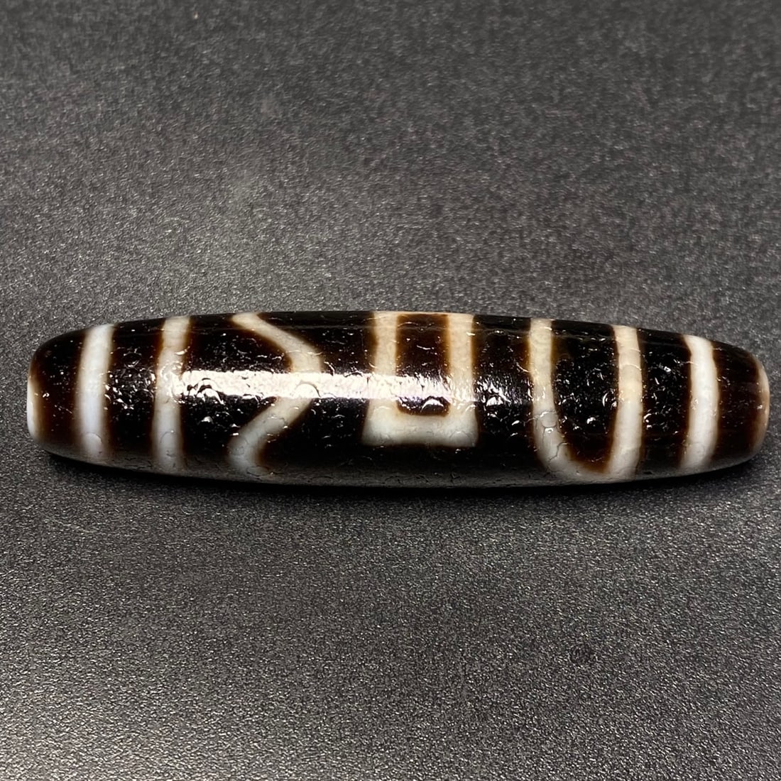 An Exquisite Dzi Bead Pendant - 7