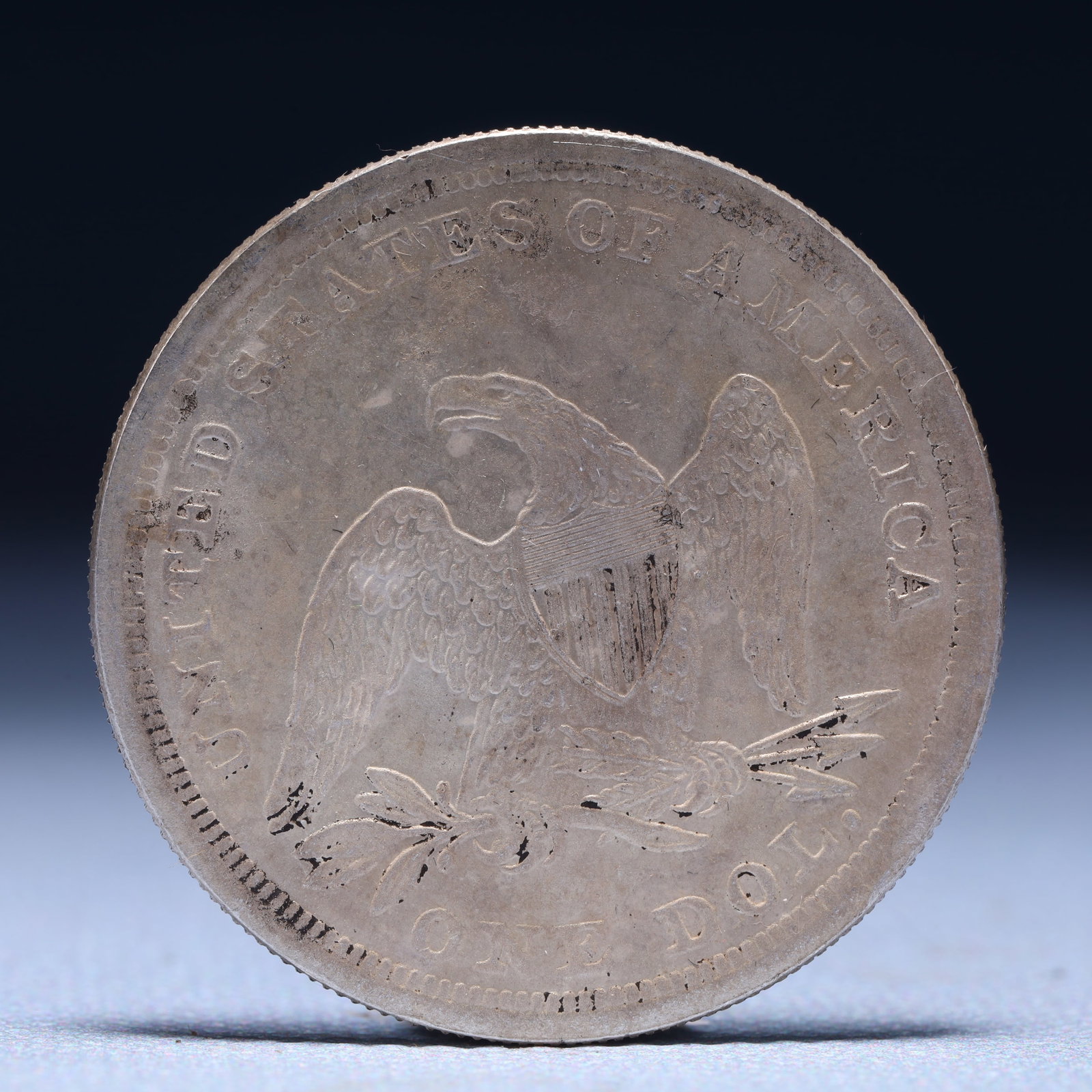 USA One Dollar 1864 Coin - 2