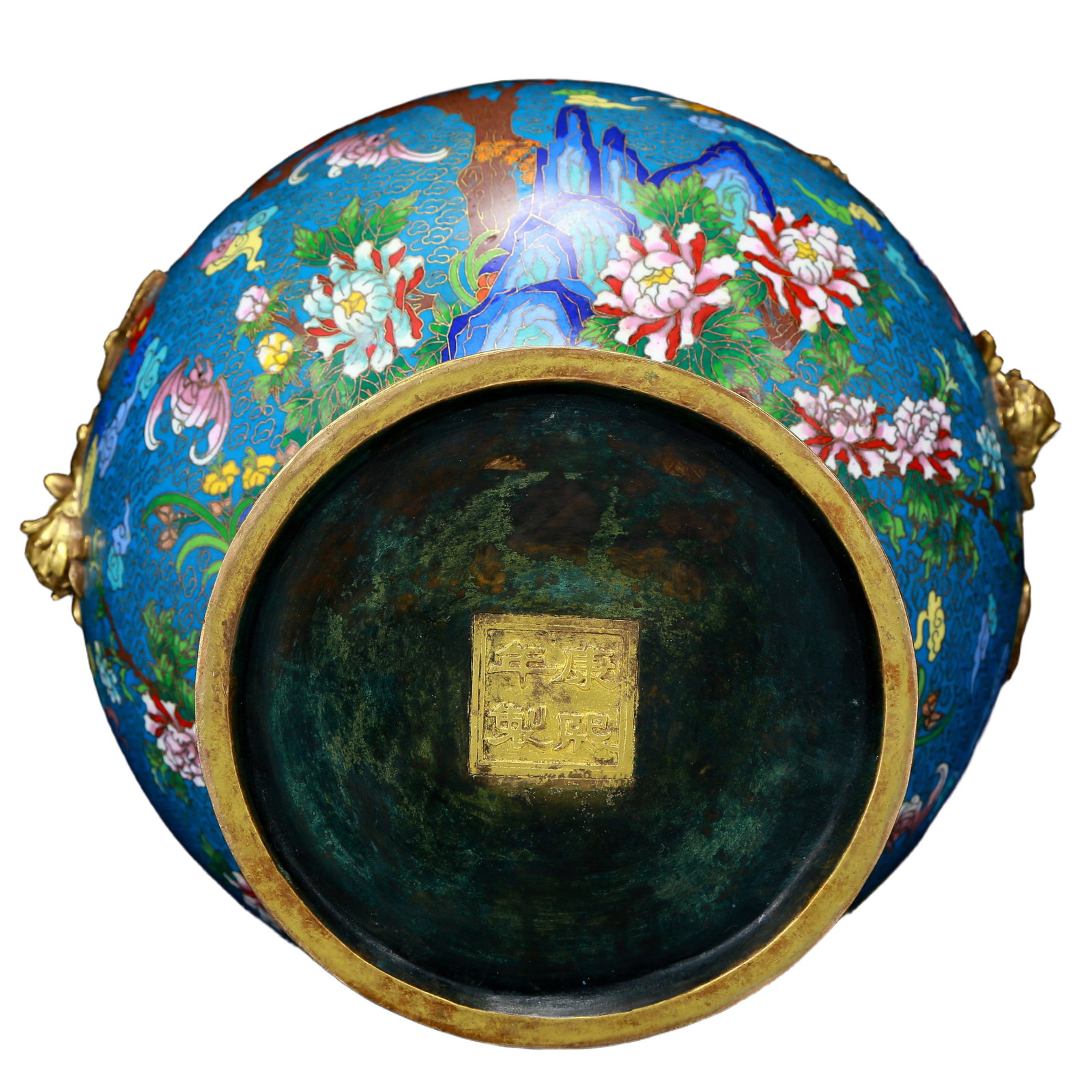An exquisite cloisonn¨¦ vase with flower and bird patterns - 7