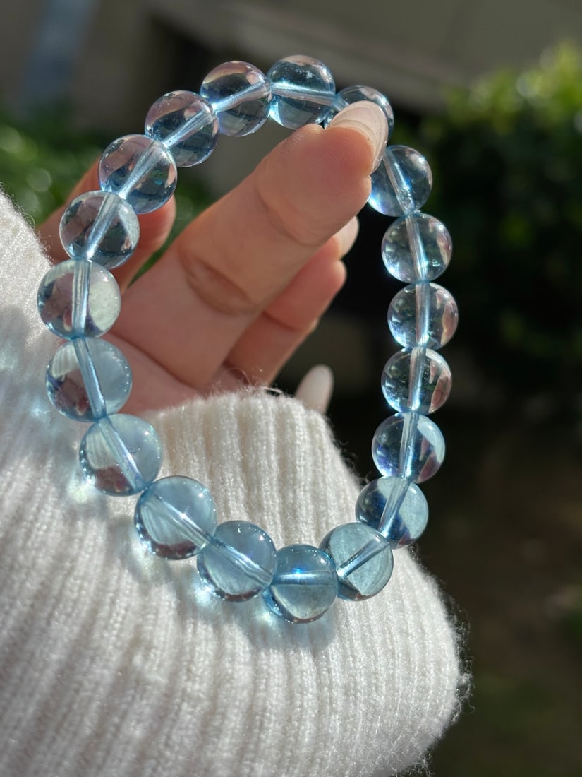 An Exquisite Aquamarine Bracelets - 5