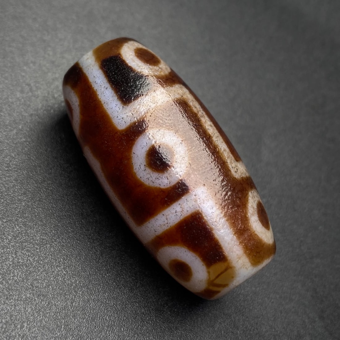 An Exquisite Nine Eyes Dzi Bead Pendant - 3