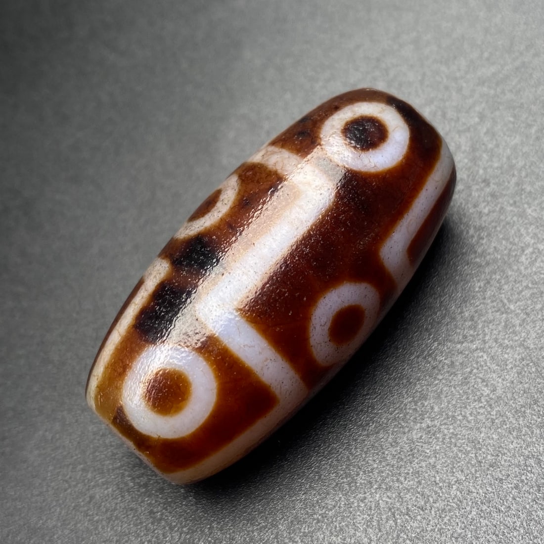An Exquisite Nine Eyes Dzi Bead Pendant - 4