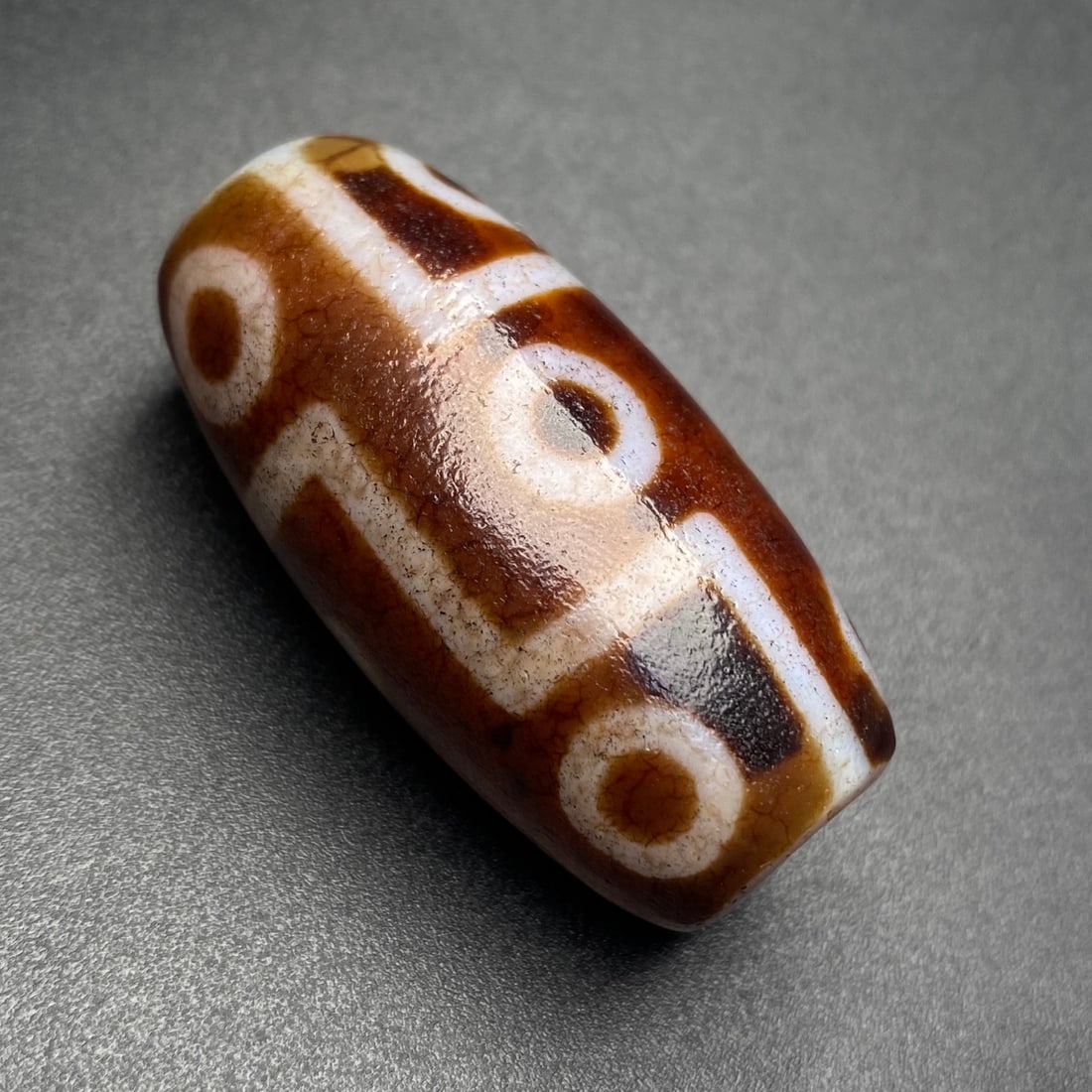 An Exquisite Nine Eyes Dzi Bead Pendant - 8