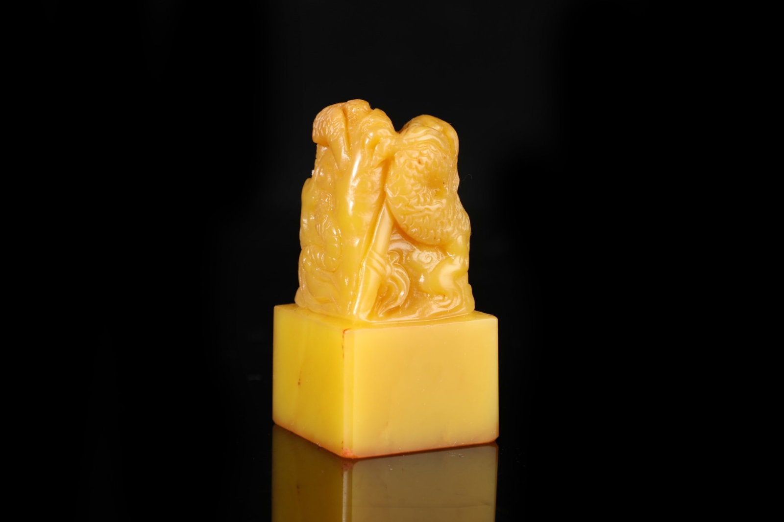 An Exquisite Tianhuang Stone Auspicious Beast Pattern Seal - 6