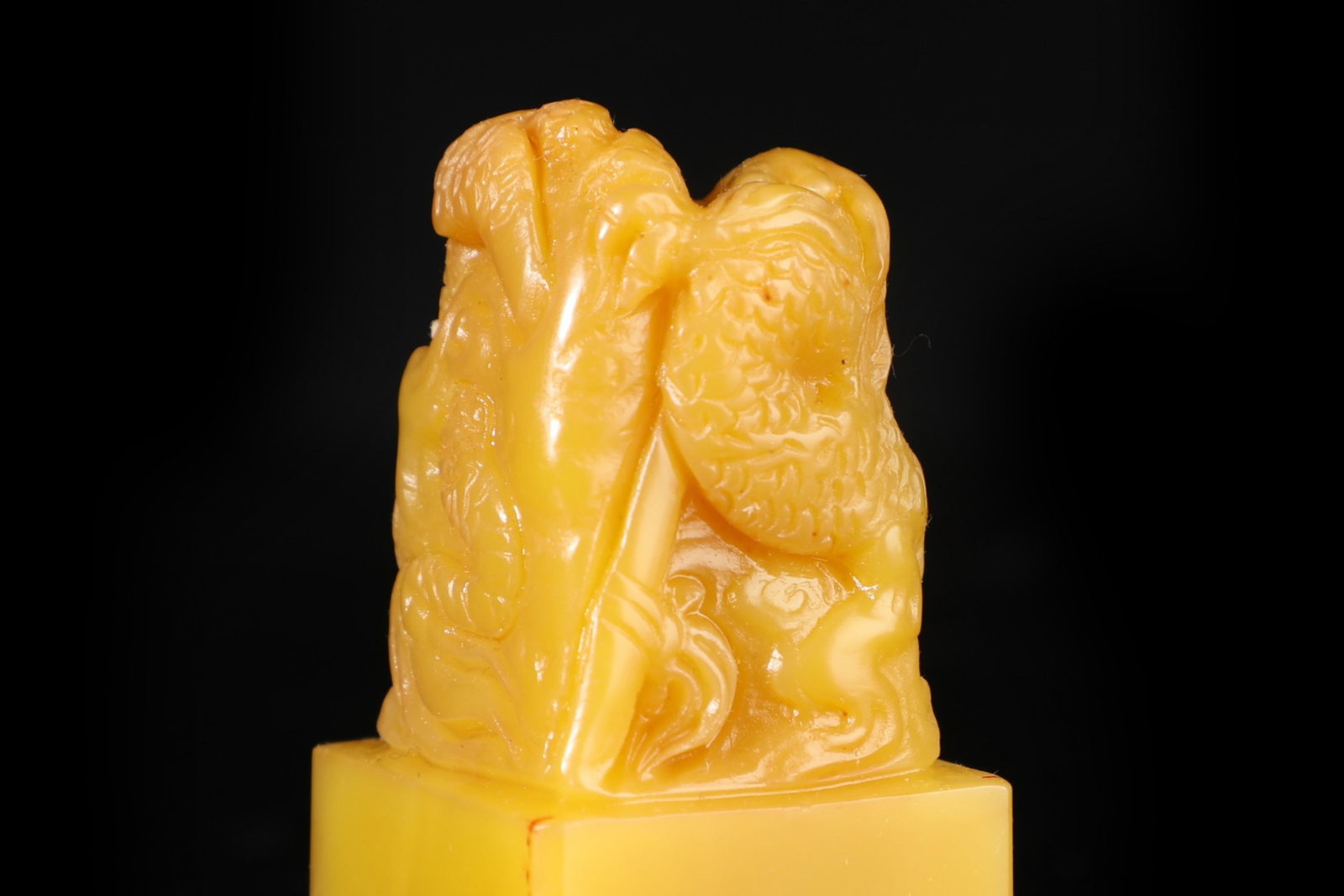 An Exquisite Tianhuang Stone Auspicious Beast Pattern Seal - 7