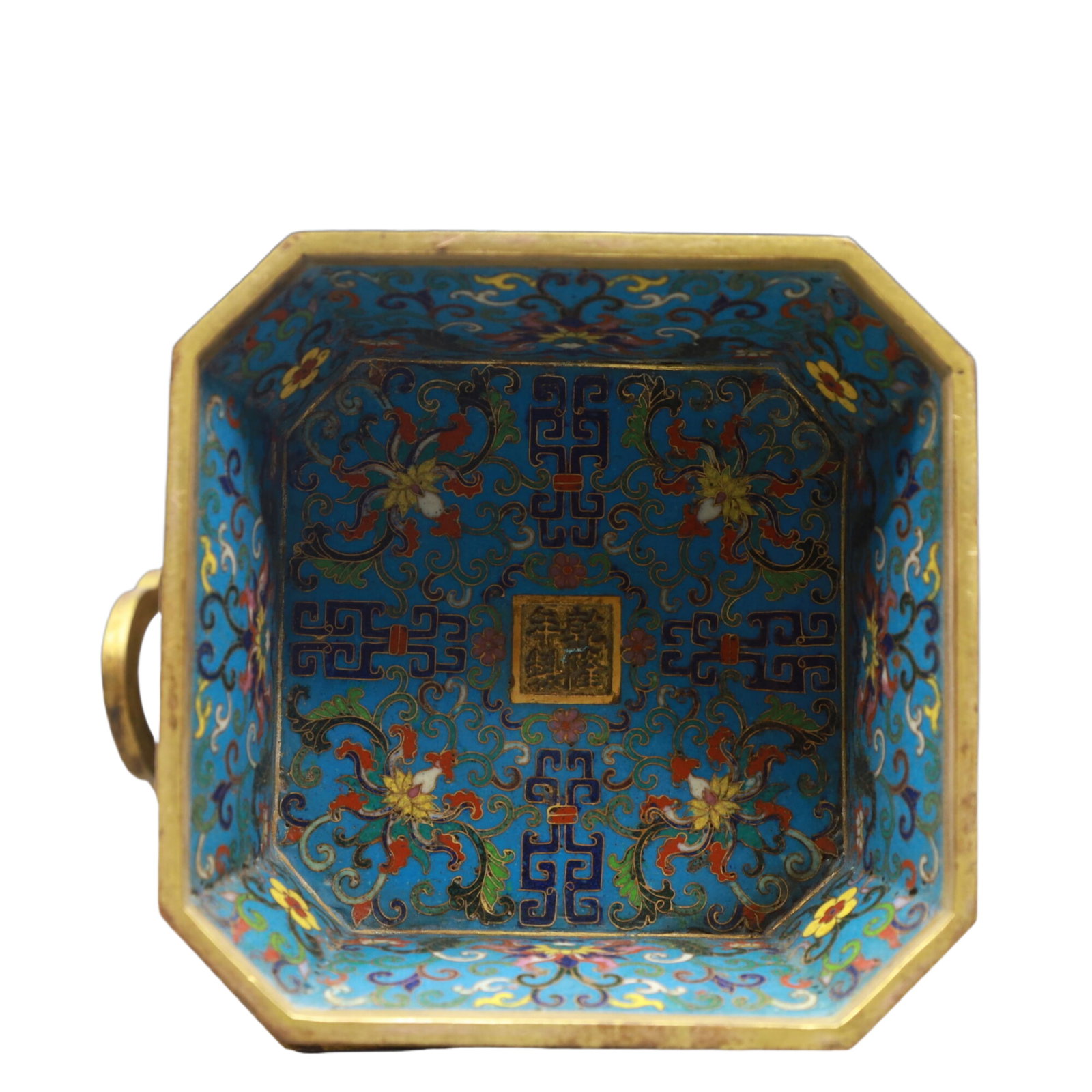 A Pair of Exquisite Cloisonne Character and Story Pattern Double-Ears Vases - 11