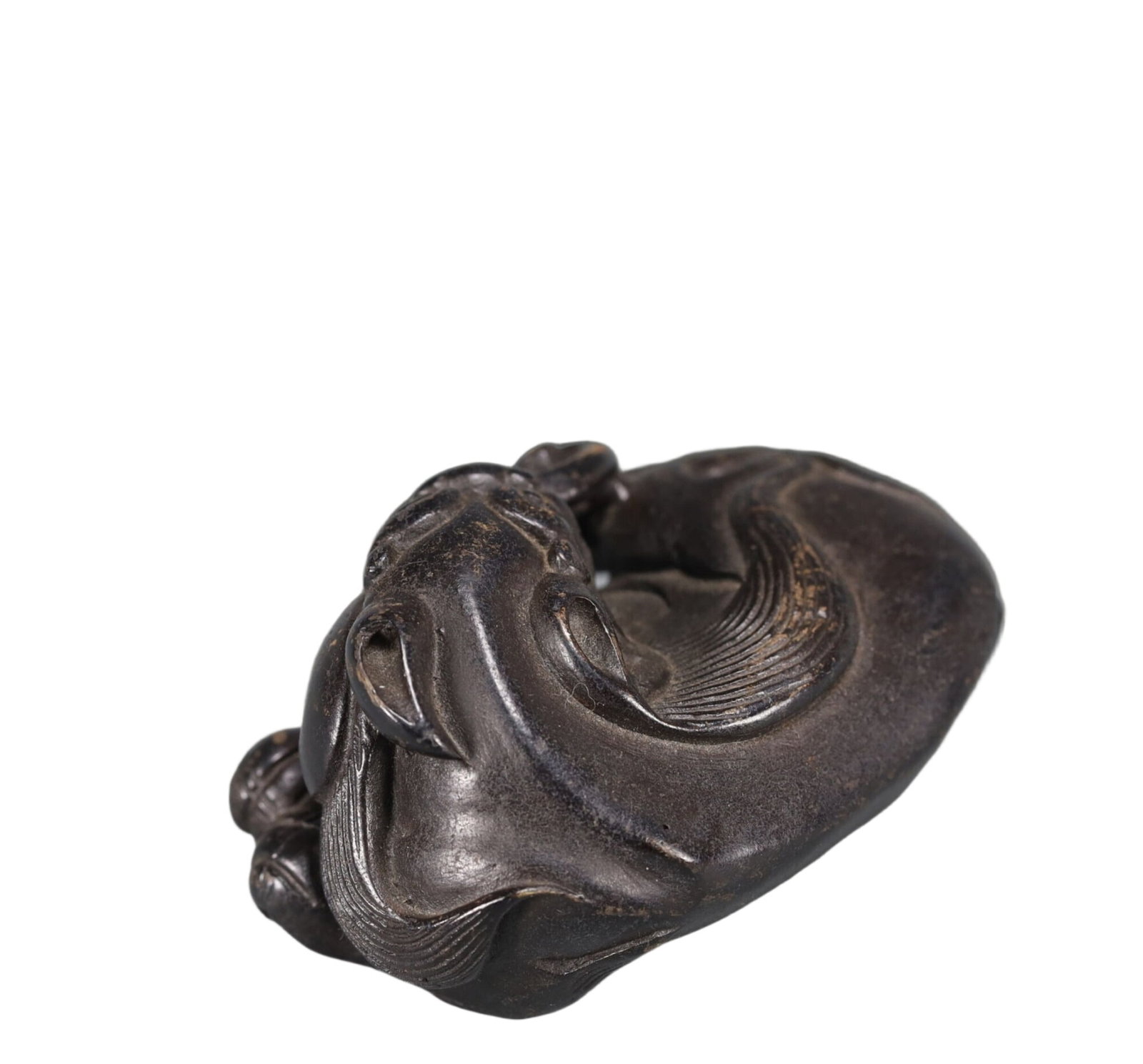 An Exquisite Bronze Auspicious Beast Ornament - 6