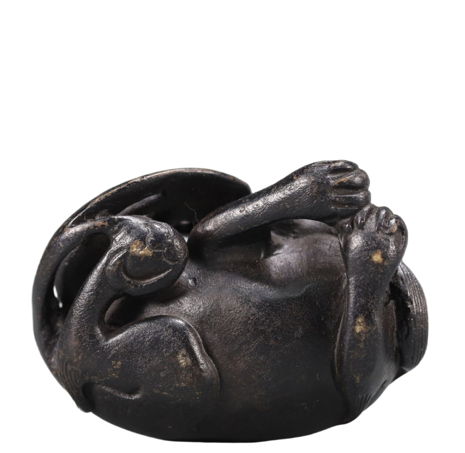An Exquisite Bronze Auspicious Beast Ornament - 9