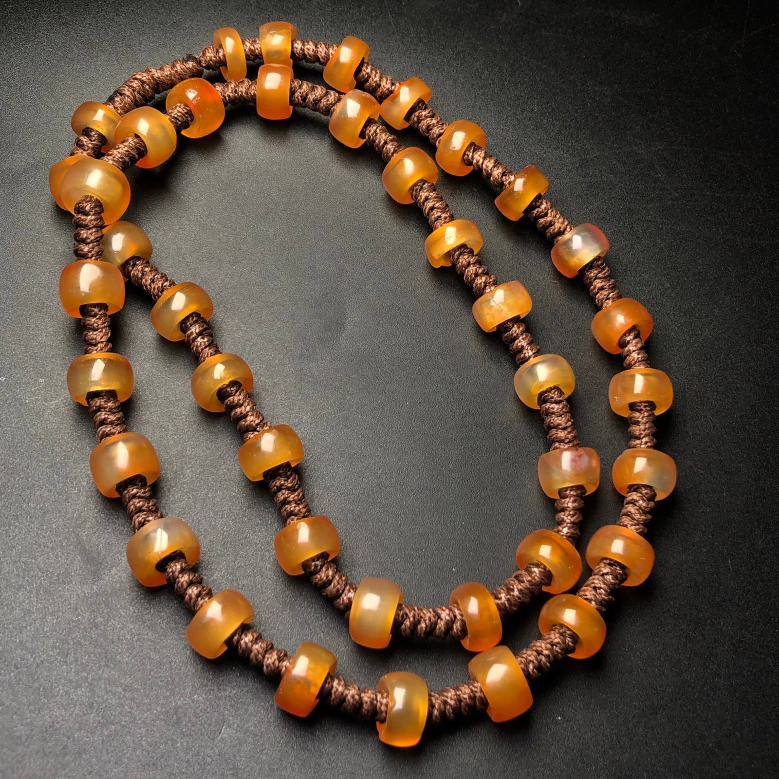 An Exquisite Agate Necklace - 3