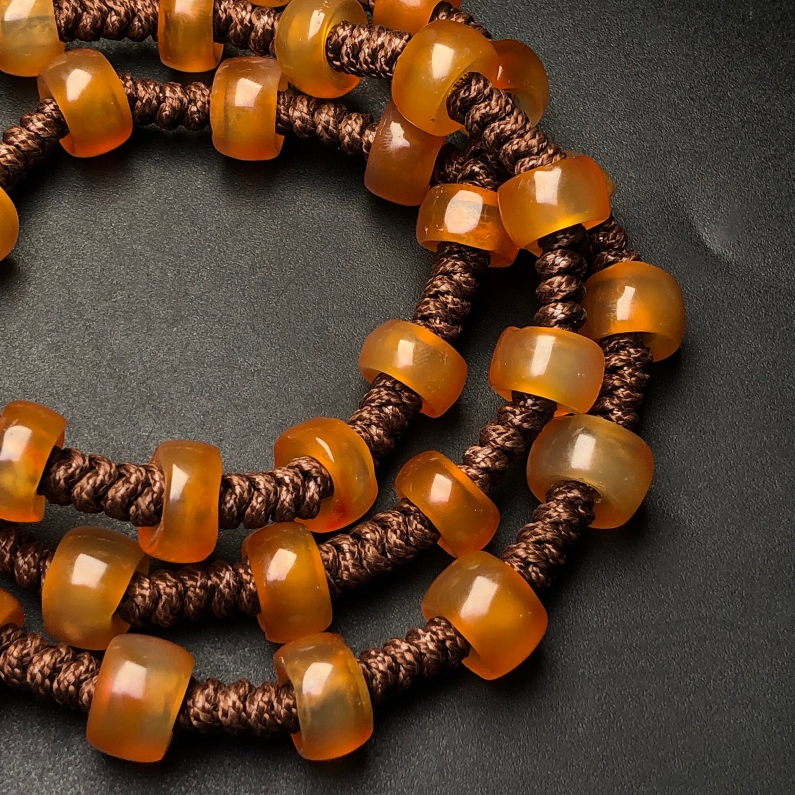 An Exquisite Agate Necklace - 7