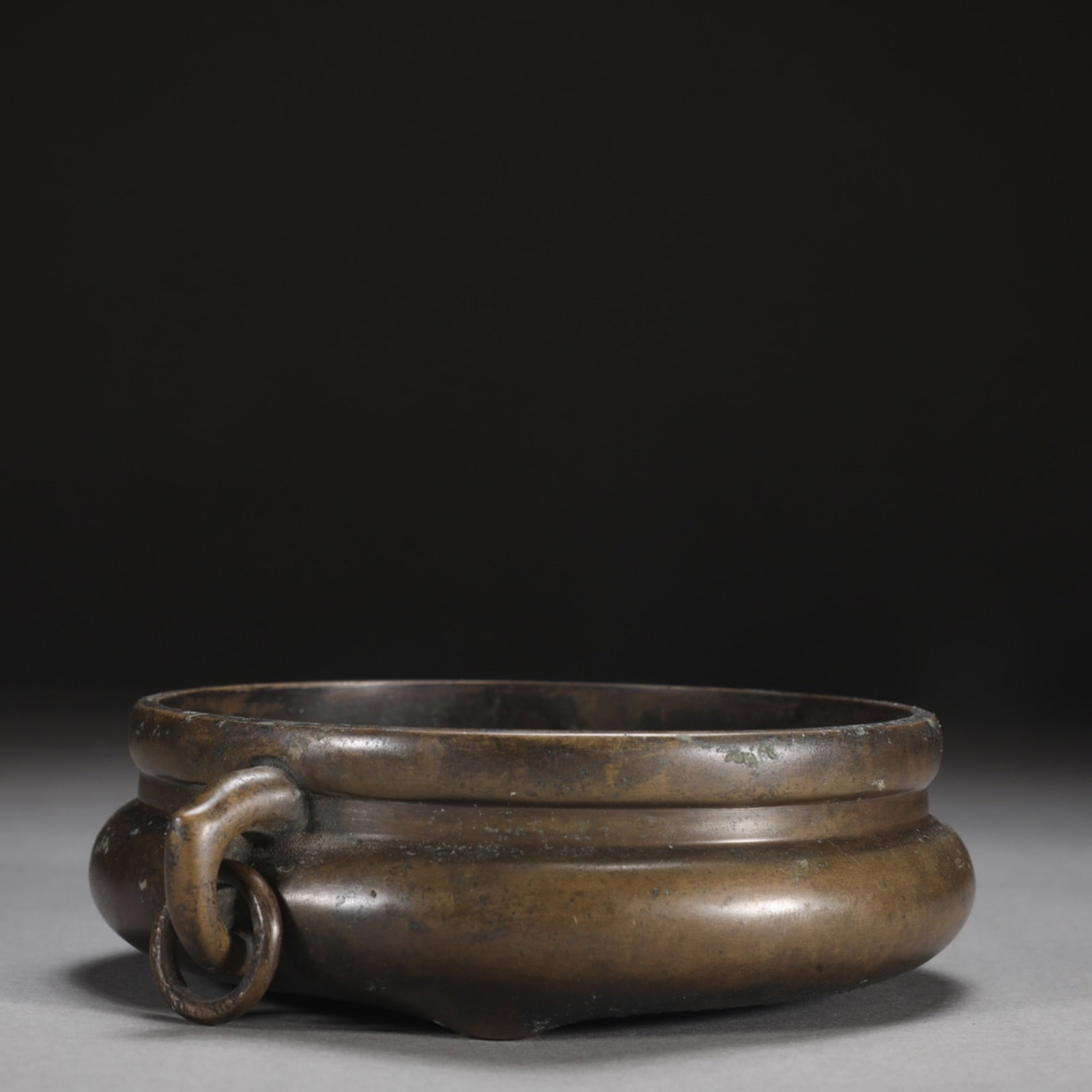 An Exquisite Bronze Double-Ears Censer - 3