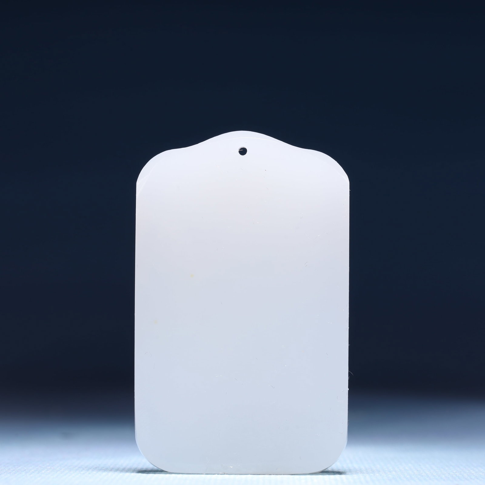 An Exquisite White Jade Statue of Maitreya Buddha Pendant - 4
