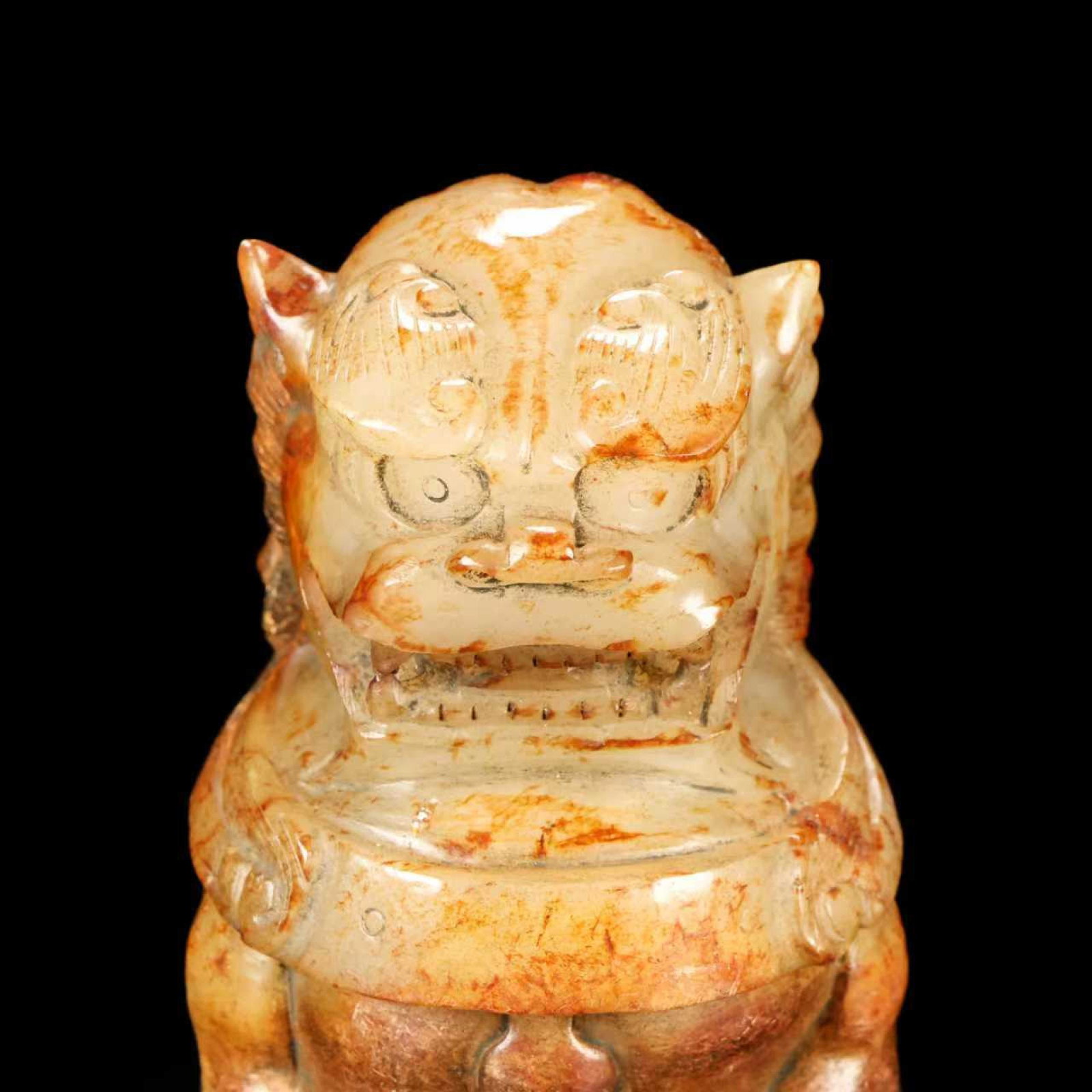 A Pair of Exquisite White Jade Lion Ornaments - 5