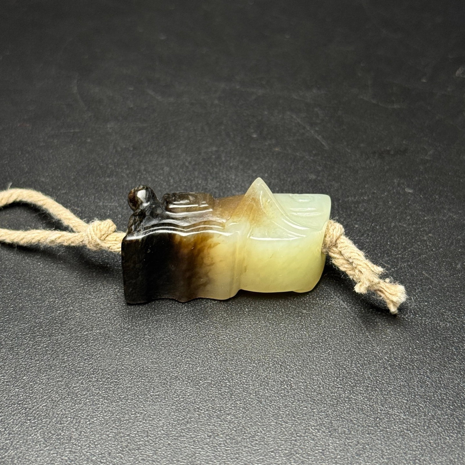 An Exquisite White Jade Cicada Pendant - 5