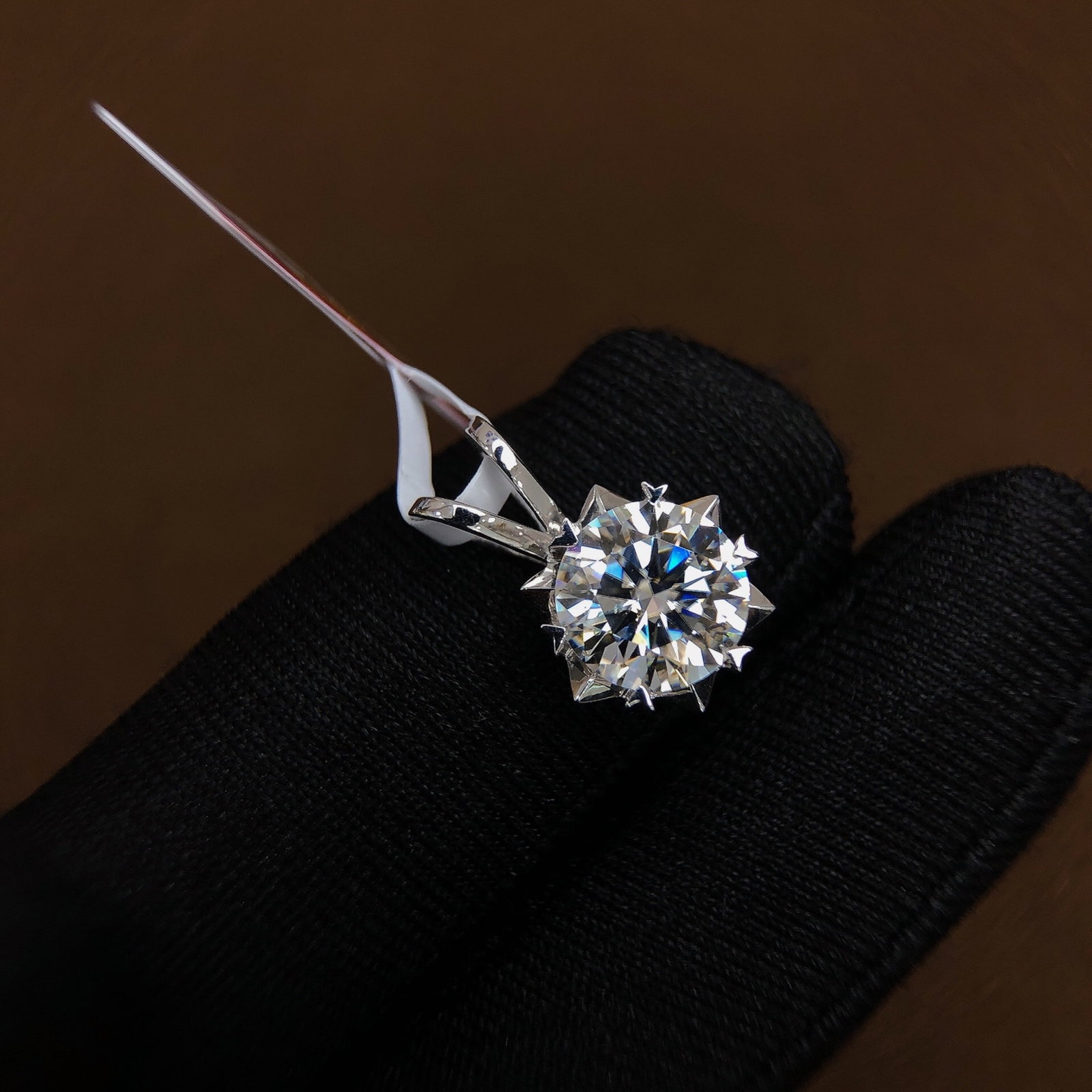 2Ctw Diamond Pendant - 3